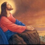 Jésus prie-