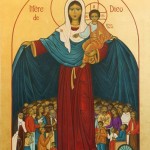 Vierge au manteau