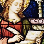 saint jean écrivant--