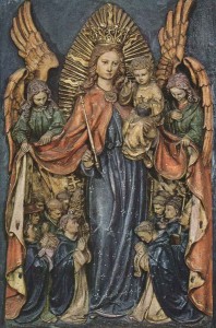 La Vierge Patronne de l'Ordre Dominicain. Basilique Ste Sabine. Rome