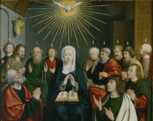 Pentecôte Jan Joest van Kalkar (1450-1519)