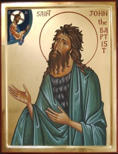 Saint Jean le Baptiste par Aidan Hart
