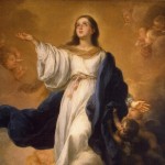 Assomption de la Vierge Marie B. E. Murillo, 1670 (détail).