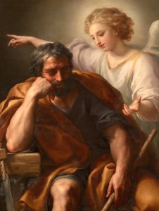 Le rêve de saint Joseph Anton Raphael Mengs (18e)