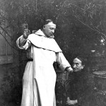 Le P. Lagrange et sa maman, en 1896