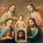 Les Trinités de la terre et du ciel Andrés López (18e) Museo Nacional de Arte Mexico